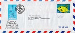 Postal History Cover: St Vincent Fishes Stamp On Cover - Fishes