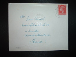 LETTRE TP 2F50 OBL.17 8 62 BASCHARAGE - Briefe U. Dokumente