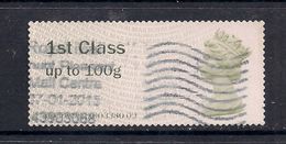 GB 2015 QE2 1st Class Up To 100 Gms Post & Go  ( D877 ) - Post & Go (automatenmarken)