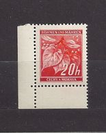Bohemia & Moravia 1939 MNH ** Mi 22 Sc 22 Linden Leaves And Closed Buds I. - Unused Stamps