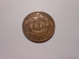 Grossbritannien  Half Penny  1960  Queen Elizabeth Ll - LV Ss - C. 1/2 Penny