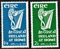 Ireland - Scott #147-48 MH (1) - Unused Stamps