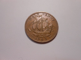 Grossbritannien  Half Penny  1963  Queen Elizabeth Ll - LV Ss - C. 1/2 Penny