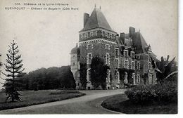 44 - GUENROUET - T.Belle Vue Animée Du Château De BOGDELIN ( Côté Nord ) - Guenrouet