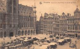 BRUXELLES - Coin De La Grand'Place Et Marché Aux Fleurs - Marchés