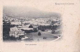 ROUGEMONT                      Vue Generale - Rougemont-le-Château