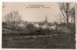 CPA    23  CHENERAILLES      VUE D ENSEMBLE DU VILLAGE - Chenerailles