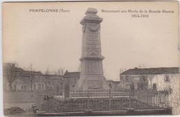 CARTE POSTALE   PAMPELONNE 70  Monument Aux Morts De La Grande Guerre - Pampelonne