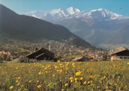 Bagnes - Verbier - Station Et Le Grand Combin - Bagnes