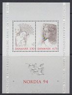 Denmark 1992 Nordia M/s ** Mnh (37770) - Blocks & Sheetlets