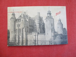 Le Château De Vosselaer Has Stamp & Cancel   Ref 2860 - Vosselaar