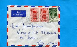 MARCOPHILIE-lettre Sénégal>Françe-cad ZIGUINCHOR --1959-3-stamps  A O F- - Lettres & Documents