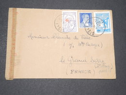 TURQUIE - Enveloppe De Istambul Pour La France En 1944 Avec Contrôle Postal Allemand - L 14238 - Covers & Documents