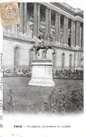 [DC11721] CPA - FRANCIA - PARIS - VELASQUEZ COLONNADE DU LUVRE - Viaggiata - Old Postcard - Statues