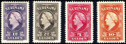 ** 1½-10 G., Postfr. Höchstwerte (1½ G. Gummitönung).<br/><b>Katalogpreis: 192,-</b> (Michel: 261/64) - Sonstige & Ohne Zuordnung