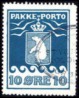 Gest. 1905, 10 Ö. Blau, 2.Druck Mit Linienzähnung 12¼, Li. Und Oben Mit Offizieller Nachzähnung In 11½, Tadellos Gestplt - Autres & Non Classés