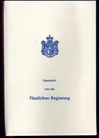 Gemäldegalerie, Ungebr. Und Ersttagsgestempelte Serie Im Tadellosen Geschenkheft Der Fürstl. Regierung. (Michel: 306/08( - Sonstige & Ohne Zuordnung