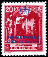 20 Rp., Tadellos Postfrisch. Seltene Marke, Sign. Zumstein, Fotobefund Eichele.<br/><b>Katalogpreis: 800,-</b> (Michel:  - Altri & Non Classificati