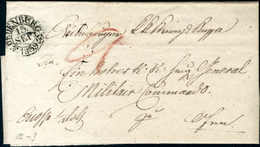 Beleg 1839, OEDENBURG, Zier-K2 Klar Auf Austaxiertem Kab.-Brief. - Autres & Non Classés