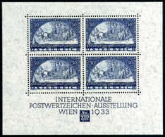 ** WIPA-Block, Tadellos Postfr., Fotoattest Soecknick BPP.<br/><b>Katalogpreis: 3.600,-</b> (Michel: Bl.1) - Altri & Non Classificati