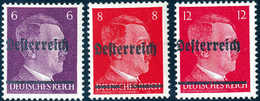 ** Scheibbs, Hitler 6-12 Pfg., Type I, Tadellos Postfr. Serie, Befund Svoboda.<br/><b>Katalogpreis: 412,-</b> (Michel: 1 - Otros & Sin Clasificación