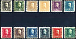 ** 3 H.-10 Kr., Tadellos Postfr. Serie.<br/><b>Katalogpreis: 160,-</b> (Michel: 99/116A) - Other & Unclassified