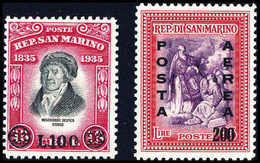 Delfico Und Flugpost, Tadellos Postfrisch.<br/><b>Katalogpreis: 175,-</b> (Michel: 402/03) - Sonstige & Ohne Zuordnung