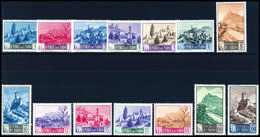 ** Ansichten, Tadellos Postfr. Serie.<br/><b>Katalogpreis: 350,-</b> (Michel: 409/22) - Altri & Non Classificati