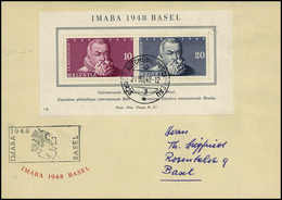 IMABA-Block, Tadellos Auf FDC.<br/><br/><span Style='color:red;font-size:0.9em'><b>Unverbindlicher Schätzpreis. Gegengeb - Other & Unclassified