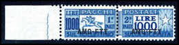 ** 1000 L., Tadellos Postfr. Vom Li. Bogenrand, Fotoattest Eichele.<br/><b>Katalogpreis: 250,-</b> (Michel: 26) - Altri & Non Classificati