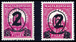 Stephanskrone, Beide Wz., Tadellos Postfrisch.<br/><b>Katalogpreis: 102,-</b> (Michel: 488X/Y) - Sonstige & Ohne Zuordnung