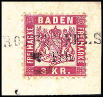 Briefst. ROTHENFELS, Vorphilat. L2 Klar Und Vollst. Auf Pracht-Bfstk. 3 Kr. (Michel: 24) - Other & Unclassified