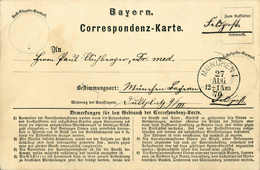 Beleg "Saverne 24/8 70", Hs. Auf Korrespondenzkarte Mit Vermerk "Feldpost" Jedoch Ohne Aufgabestempel Nach München, K1 M - Other & Unclassified