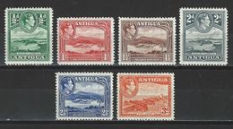 Antigua SG 98-103, Mi 78-83 * MH - 1858-1960 Crown Colony