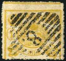 Gest. 1 Sgr., Kab.-Stück Mit Zentr. Stempel "8", Sign. Richter.<br/><b>Katalogpreis: 380,-+</b> (Michel: 14B) - Other & Unclassified