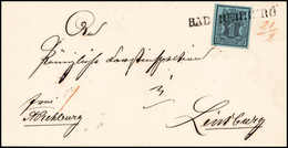 BAD REHBURG, L1 Mit Hs. Datum "21/2" (1851) Auf Makellosem Weißem Luxusbrief 1 Ggr. (Michel: 1) - Other & Unclassified