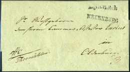 1831, NEUENBURG, L1 Mit Zusätzl. Datumsstempel Auf Luxusbrief Nach Oldenburg. - Sonstige & Ohne Zuordnung