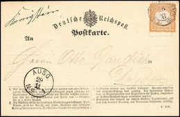 Beleg DRESDEN- BODENBACH 28/XI ZVIII, K2 Auf Seltener Postkarte DR ½ Gr. Mit Hs. Aufgabevermerk "Königstein", Fotobefund - Other & Unclassified