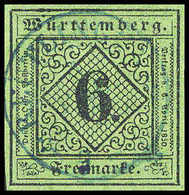 Gest. 6 Kr., Gestplt. Prachtstück In Besserer Type IIa.<br/><br/><span Style='color:red;font-size:0.9em'><b>Unverbindlic - Sonstige & Ohne Zuordnung