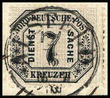 Briefst. 7 Kr., Pracht-Bfstk. Mit Zentr., Geradem Taxis-K1 ALSFELD, Sign. Engel.<br/><b>Katalogpreis: 250,-</b> (Michel: - Autres & Non Classés