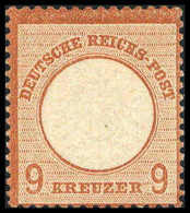 * 9 Kr., Ungebr. Kab.-Stück, Fotoattest Jäschke-L.BPP.<br/><b>Katalogpreis: 600,-</b> (Michel: 27a) - Altri & Non Classificati