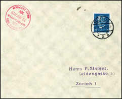 Beleg 1929, Deutschlandfahrt Teil I, Abwurf Bielefeld, Tadelloser Brief Hindenburg 25 Pfg. Mit Stempel BIELEFELD 12/9 29 - Sonstige & Ohne Zuordnung