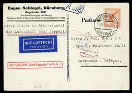 Beleg 1929, Hollandfahrt, Tadellose Postkarte 50 Pfg. (Michel: Si.41A) - Altri & Non Classificati