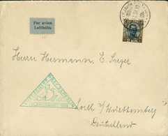 Beleg 1931, Islandfahrt, Isländische Post, Tadelloser Brief Mit Zeppelinmarke 2 Kr. (Michel: Si.114C) - Sonstige & Ohne Zuordnung
