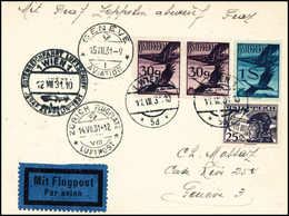 Beleg 1931, Österreichfahrt, Postkarte Österreichische Post Mit Vermerk "Abwurf Graz" Und Rs. Stempel GRAZ 1. 12.VII.31  - Other & Unclassified