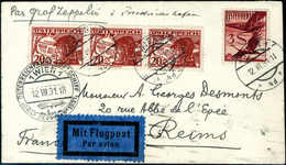 Beleg 1931, Österreichfahrt, Tadelloser Brief Mit Österreich-Frankatur Nach Frankreich. (Michel: Si.117A) - Other & Unclassified