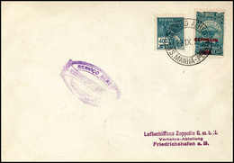 Beleg 1931, 2.SA-Fahrt, Brasilianische Post, Brief Mit Zeppelinmarke 5000 R. (Michel: Si.130B) - Other & Unclassified