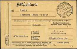 Beleg 1922, Benachrichtigungskarte Der Reichspost An Die Fa.Sieger über Den Freihändigen Verkauf Ungebrauchter Markenbes - Autres & Non Classés