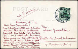 Beleg 1912, Chinesische Revolution, Tadellose Postkarte 2 C. Mit Stempel HANKAU 18/7 12 Nach Berlin. Mit Rs. Privater Fo - Autres & Non Classés