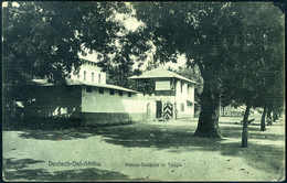 Beleg (1912), "Polizei-Gebäude In Tanga", Seltene Foto-AK. - Other & Unclassified